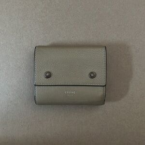Celine Trifold Grained Wallet